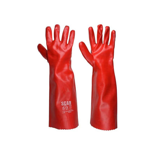 Scan PVC Gauntlet 45cm (18in) - L (Size 9) - 5004-45