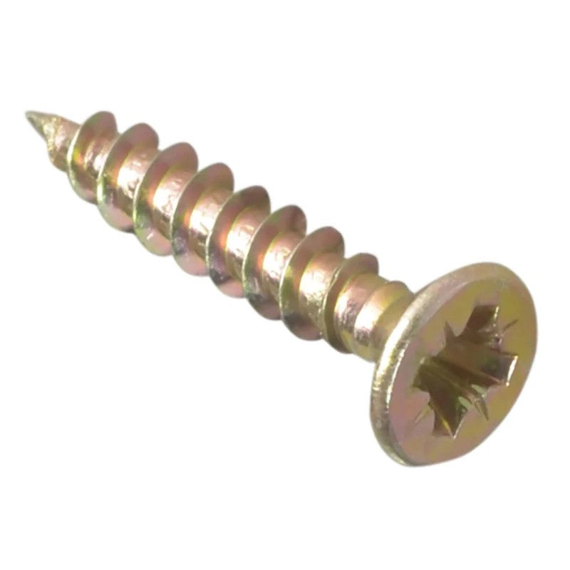 ForgeFix Multi-Purpose Pozi Compatible Screw CSK ST ZYP 3.5 x Box 200 13-50mm
