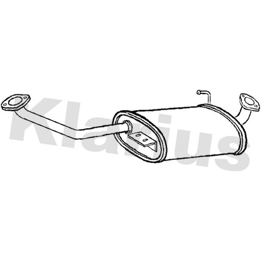 Klarius Box With Centre Pipe Centre IZ26K