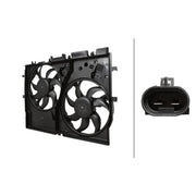 Hella Engine Cooling Fan Front 8EW 366 420-491