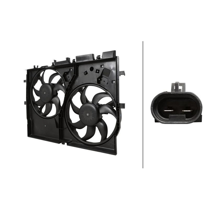Hella Engine Cooling Fan Front 8EW 366 420-491