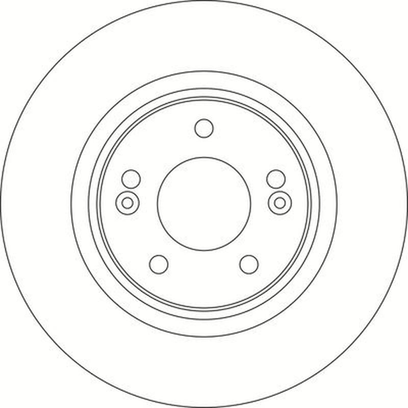 Abtex 2 x Vented Front Brake Discs BD2114V