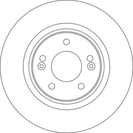 Abtex 2 x Vented Front Brake Discs BD2114V