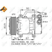 NRF Air Conditioning Compressor 32244