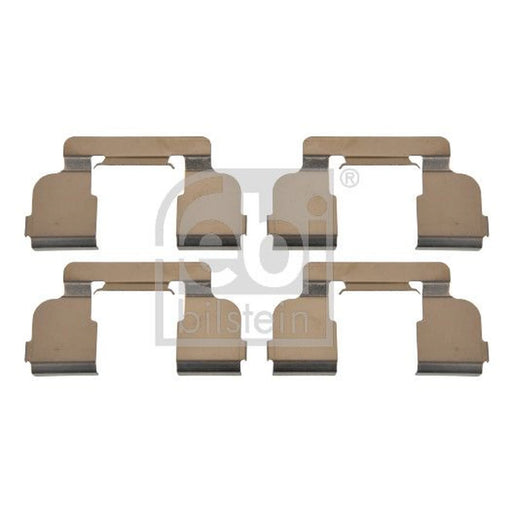 Febi Brake Pad Accessory Fitting Kit Front 181086