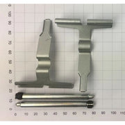 Juratek Brake Pad Accessory Fitting Kit Rear JCK1122