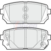 Fahren Rear Brake Pad Set FBP3235