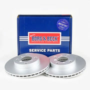 Borg & Beck 2 x Vented Front Brake Discs BBD4230