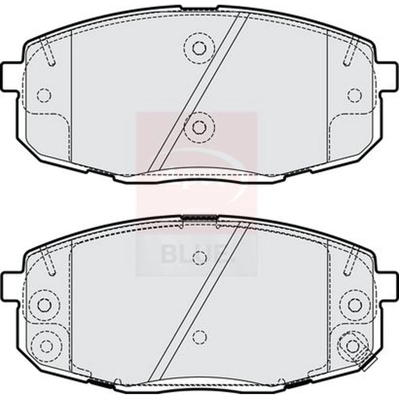 Apec Front Brake Pad Set PD3910