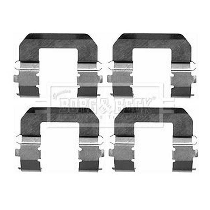 Borg & Beck Brake Pad Accessory Fitting Kit Front BBK1238