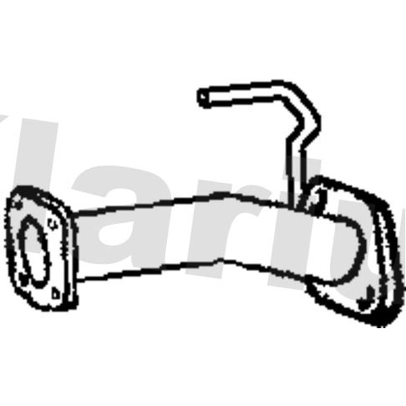 Klarius Exhaust Pipe OD MA378Q