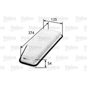 Valeo Engine Air Filter 585240