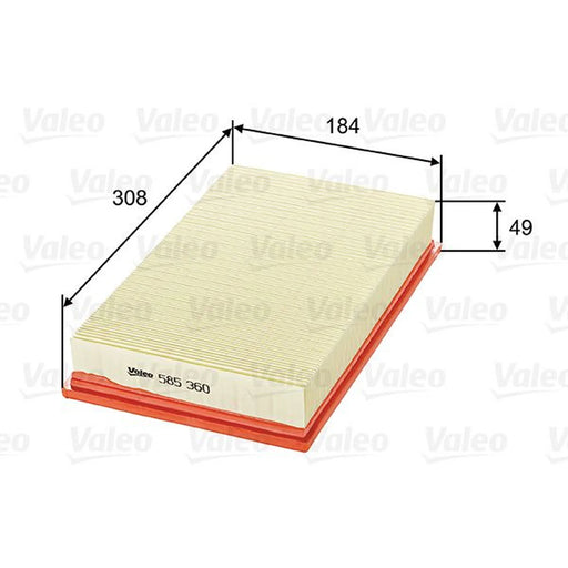 Valeo Engine Air Filter 585360