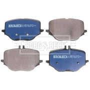 Borg & Beck 4 x Rear Brake Pad Set BBP2974