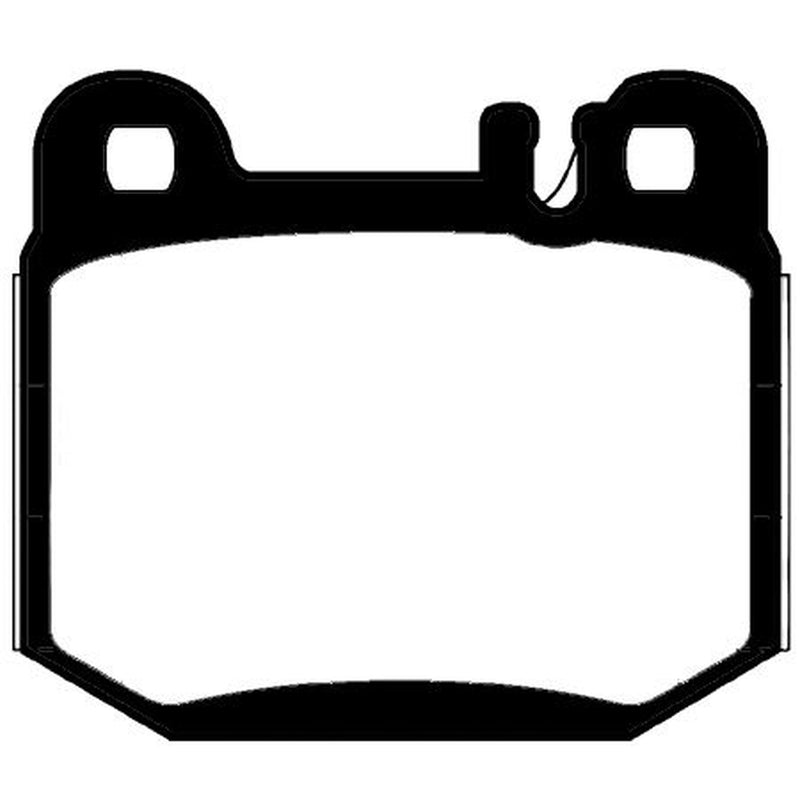 Abtex Rear Brake Pad Set PLU3765