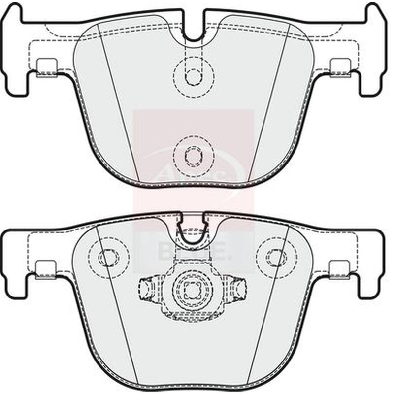 Apec Rear Brake Pad Set PD3725