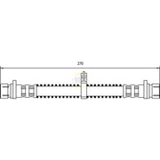 NAPA Brake Hydraulic Hose Line Rear NBH1032