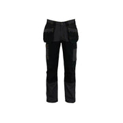 STANLEY® Clothing Dixon Slim Fit Trousers Grey/Black Waist 32in Leg R