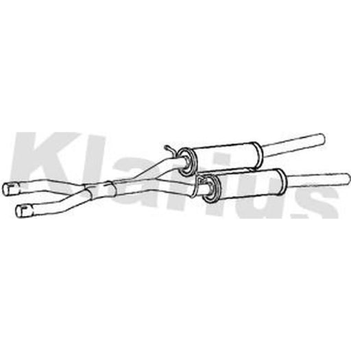 Klarius Box With Centre Pipe Centre AU392J