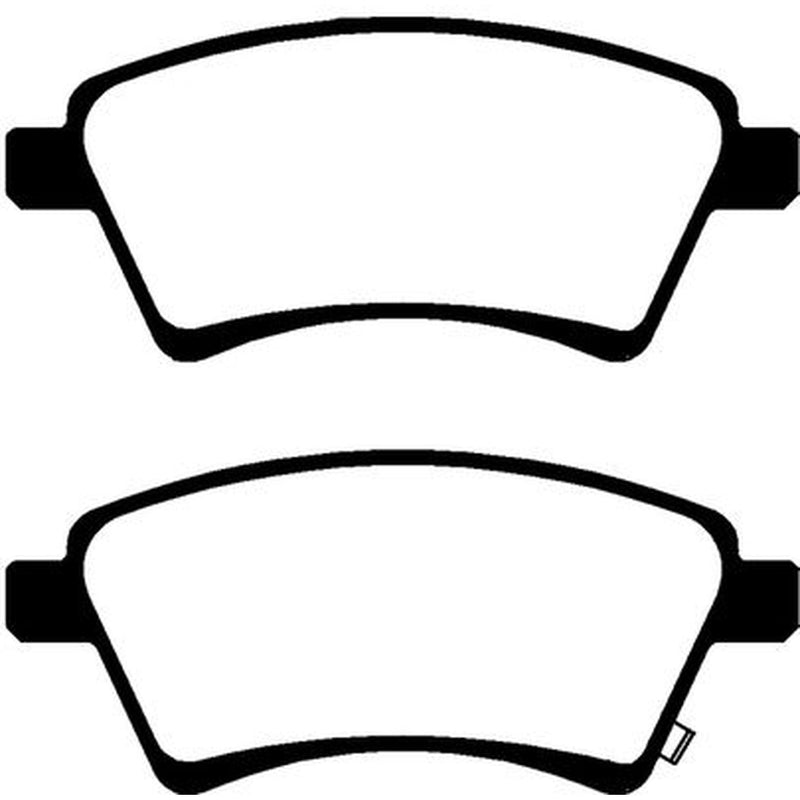 Abtex Front Brake Pad Set PLU1345