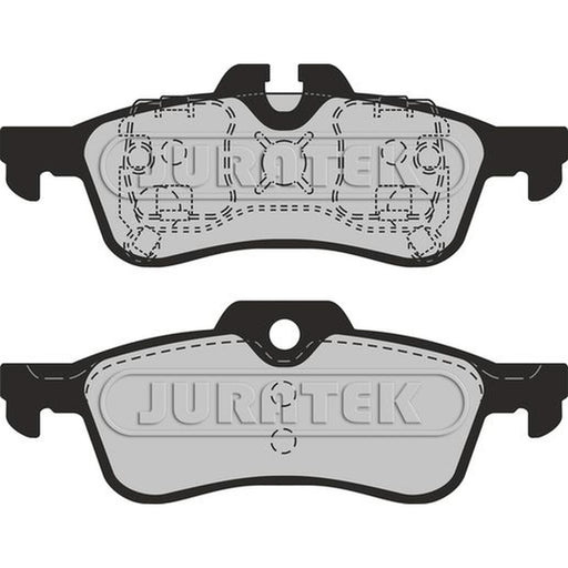 Juratek Rear Brake Pad Set JCP1676