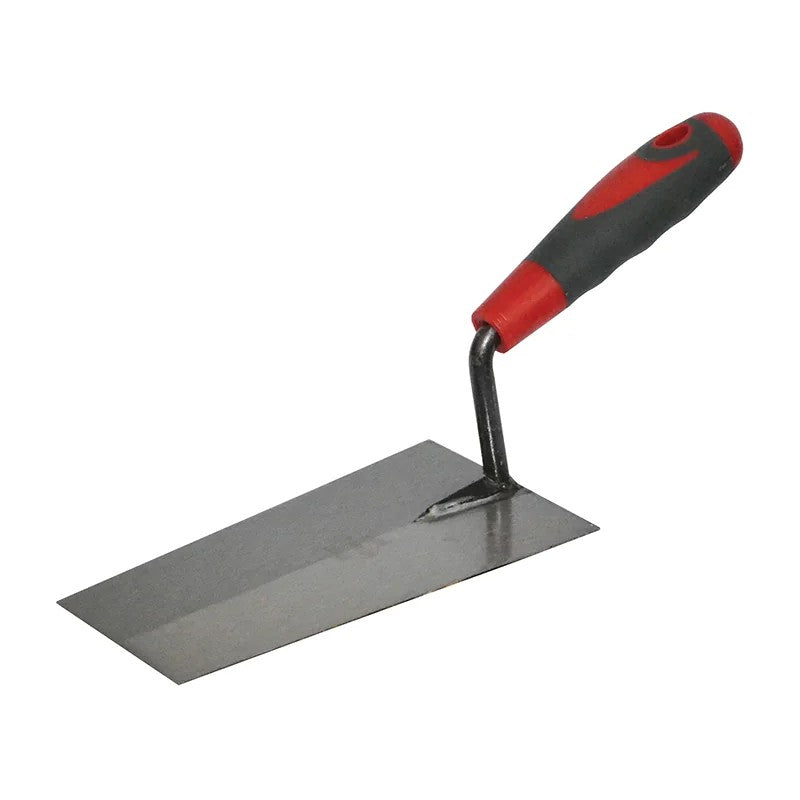 Faithfull Welded Bucket Trowel Soft Grip Handle 7in - FAISGBUCKW