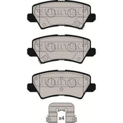 Juratek Rear Brake Pad Set JCP8276