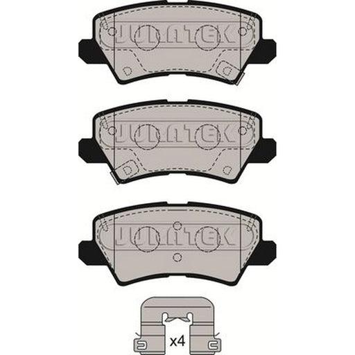 Juratek Rear Brake Pad Set JCP8276