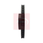 Apec 2 x Vented Front Brake Discs DSK3493