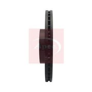 Apec 2 x Vented Front Brake Discs DSK3493