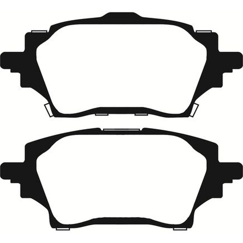 Abtex Rear Brake Pad Set PLU4710