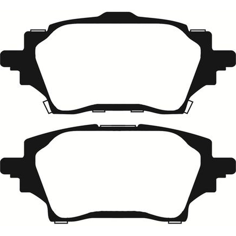 Abtex Rear Brake Pad Set PLU4710