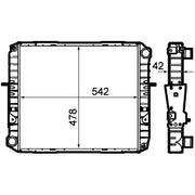 Mahle Engine Radiator CR 1919 000P