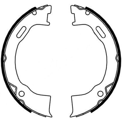 Mintex Parking Brake Shoe Set MFR674