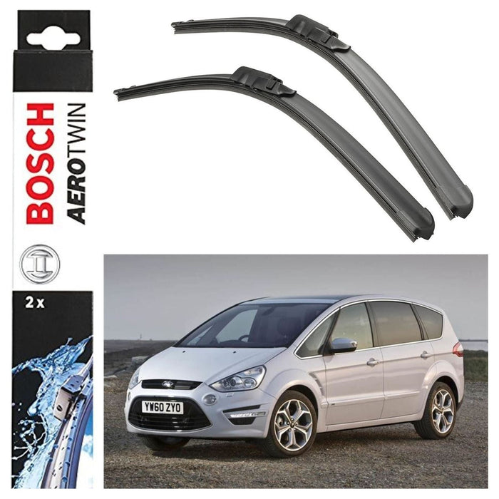 Bosch Aerotwin Front Wiper Blades Set Ford S-Max I 03.06-12.14 A120S Bosch  - Town Parts