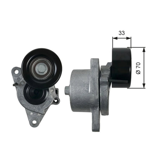Gates Auxiliary Belt Tensioner T39170