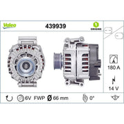 Valeo Car Alternator 12V 439939