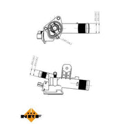 NRF Thermostat,Coolant 725082