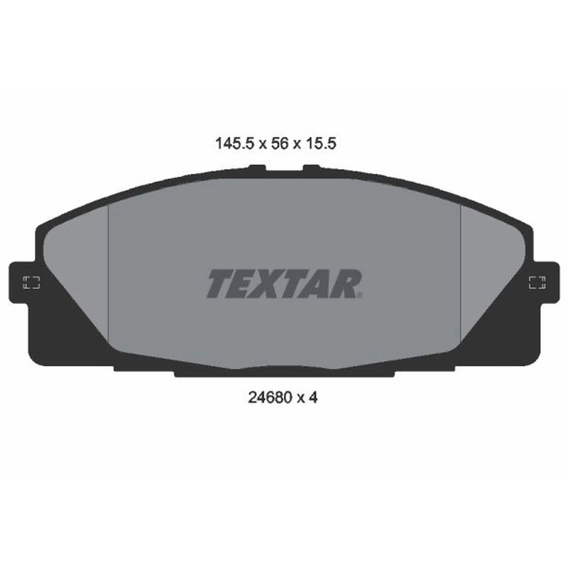 Textar Front Brake Pad Set 2468001