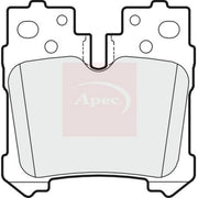 Apec Rear Brake Pad Set PAD1623