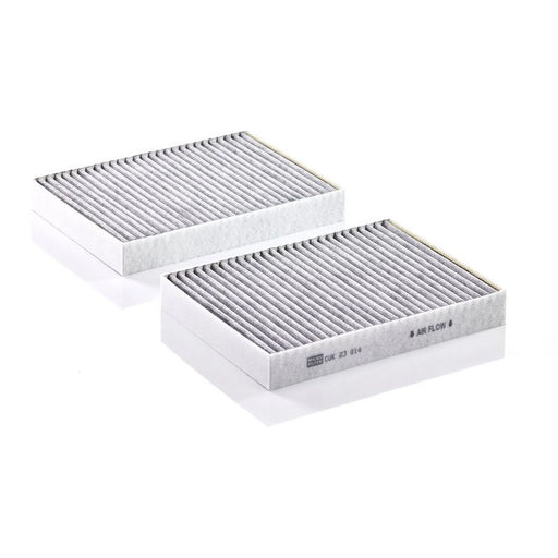 MANN-FILTER Cabin Air Filter (Pollen Filter) below the glove CUK 23 014-2
