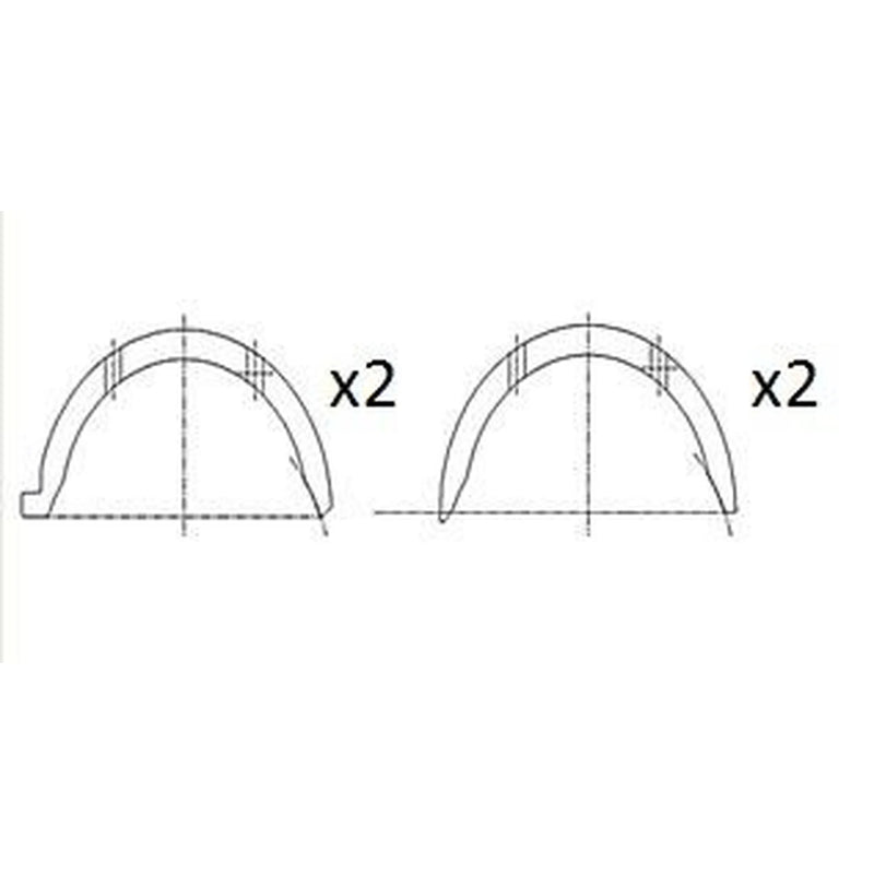 FAI Thrust Washer Set 83.1mm BT3012-STD