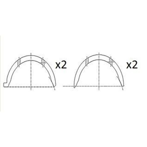FAI Thrust Washer Set 83.1mm BT3012-STD