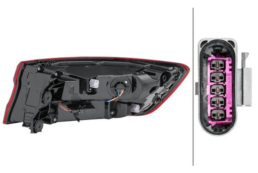 Hella 2SD 012 246-171 Tail Light Assembly