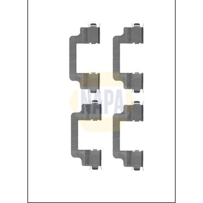 NAPA Brake Pad Accessory Fitting Kit Front NFK1073