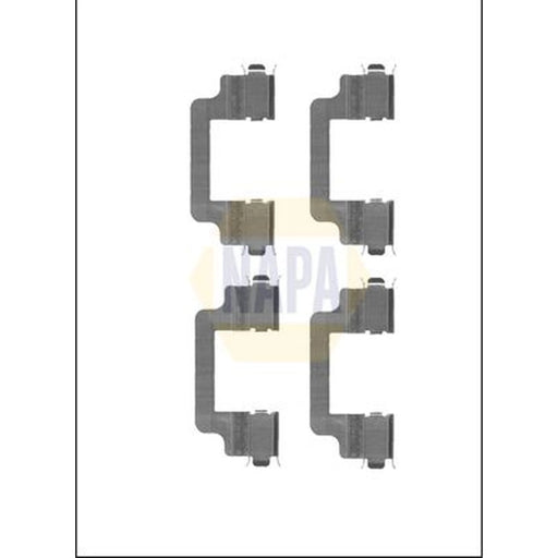 NAPA Brake Pad Accessory Fitting Kit Front NFK1073