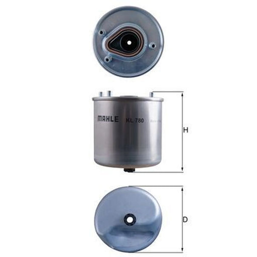 Mahle Fuel Filter Element KL 780