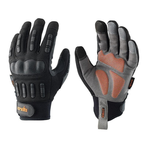 Scruffs Trade Shock Impact Gloves Black XL / 10 Scruffs  - Town Parts