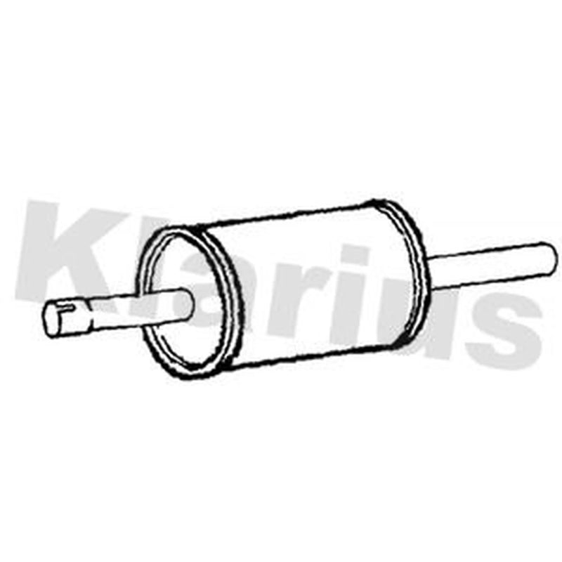 Klarius Box With Centre Pipe Centre FE1558A