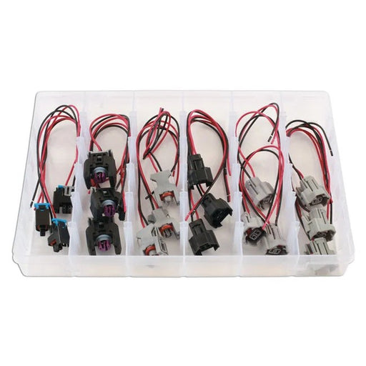Connect Assorted Delphi & Denso Injector Connector Kit 18pc - CPL